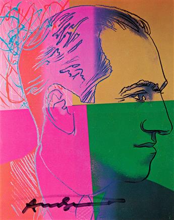 ANDY WARHOL (AFTER) Ten Portraits of Jews of the Twentieth Century